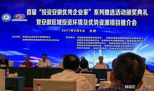 安徽博超控股集团刘维玉荣获 投资安徽杰出贡献企业家 称号